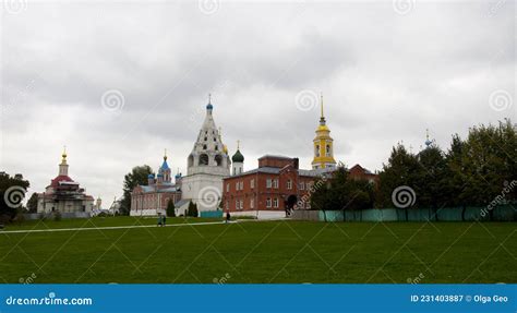 Cathedral Square Of The Kolomna Kremlin Stock Image Image Of Church
