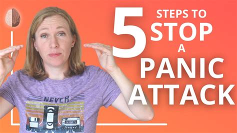 5 Steps To Stop A Panic Attack Therapy In A Nutshell