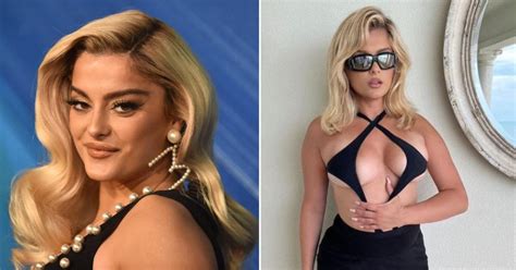 Bebe Rexha Shows Off Curves In Racy Monokini See The Sexy Snaps