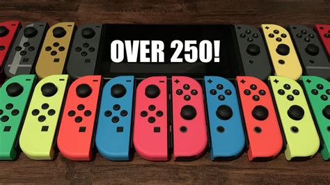 Every Nintendo Switch Joy Con Color Combination Youtube