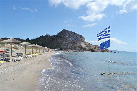 Agios Stefanos Beach Strand Auf Kos Kos Urlaub