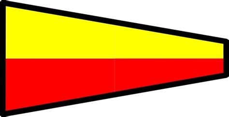 International Maritime Signal Flag 7 Clip Art Free Vector In Open