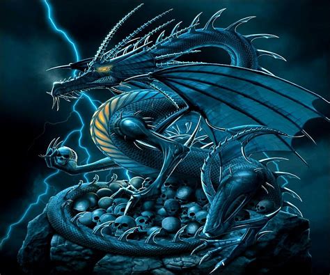 Bad Ass Dragon Fantasy Art Pinterest