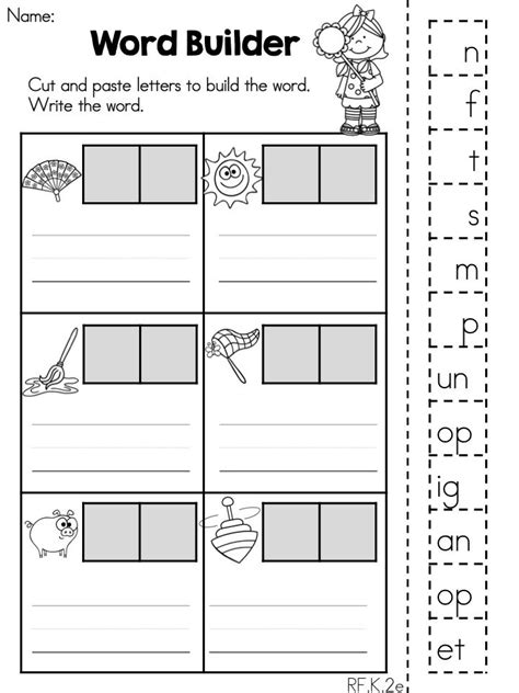 16 Best Images Of Kindergarten Literacy Worksheets Free Printable