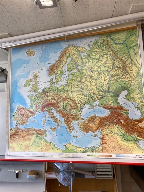 Landkarte Europa Physisch Kaufen Auf Ricardo