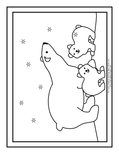 Download Winter Bear Coloring Pages Gif - Super Coloring