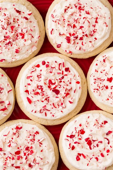 Peppermint Sugar Cookies With Cream Cheese Frosting Cooking Classy