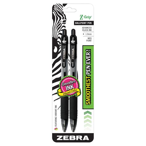 Z Grip Retractable Ballpoint Zebra Pen
