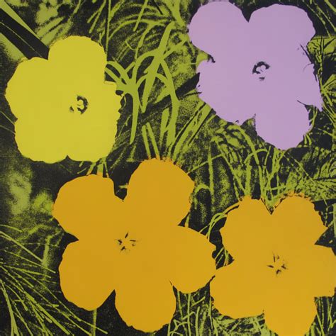 Andy Warhol Flowers Ii65 1970 Hamilton Selway