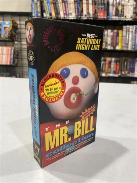 The Best Of Saturday Night Live The Mr Bill Collection Vhs Buy 5 Get