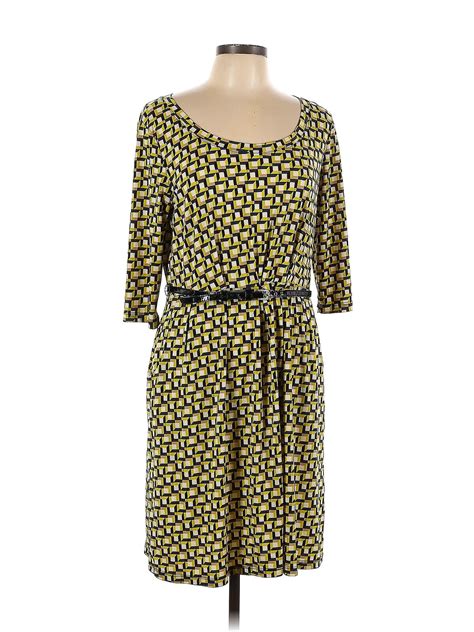Soho Apparel Ltd Women Yellow Casual Dress 12 Ebay