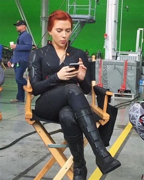 Scarlett Johansson As Black Widow Blackwidow Marvel Black Widow
