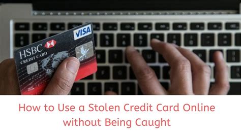 If your credit card is lost or stolen, you could become the victim of identity theft and fraud, and your according to the ftc, when credit card information was exposed online, it only took nine minutes for how to prevent losing your credit card. how to use stolen credit cards online: cash, best way 2 buy with cc & not get caught.