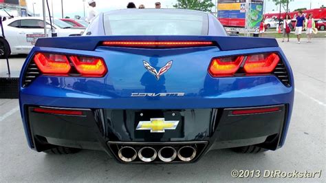 2014 Corvette Stingray Pace Car Startups Track Footage