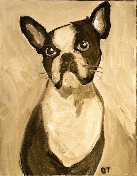 French Bulldog painting. $25.00, via Etsy - Only one available dudes ...