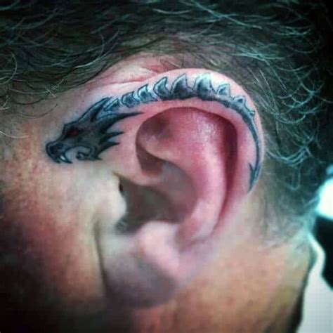 Ear Tattoos For Men Ideas And Inspiration For Guys