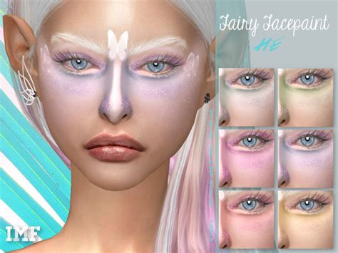 Imf Fairy Facepaint By Izziemcfire At Tsr Sims 4 Updates