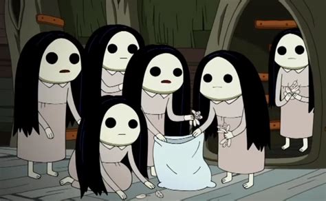 Blank Eyed Girls Species Adventure Time Wiki Fandom