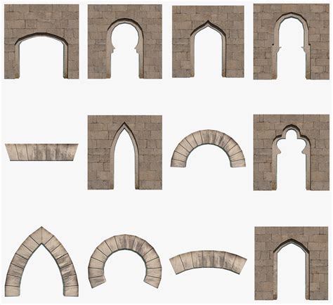 3d Model Arches Pack
