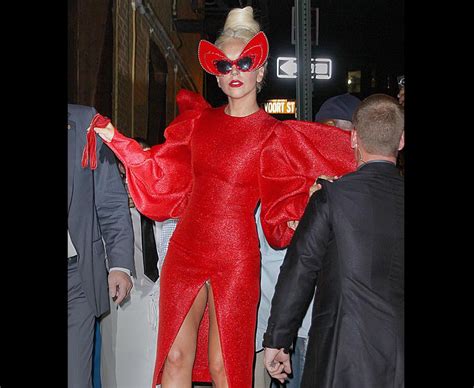 Lady Gaga Has A Wardrobe Slip Which Exposed Her Private Parts While At A Photo Shoot In Nyc