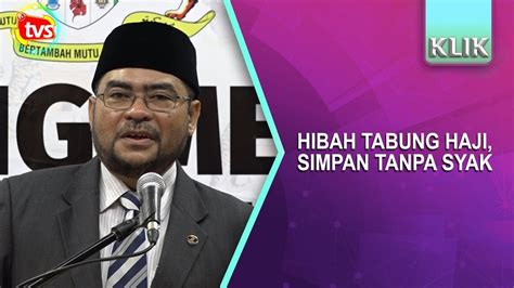 Its group managing director and chief executive officer datuk seri zukri samat pointed out. Hibah Tabung Haji, simpan tanpa syak - TVSelangor