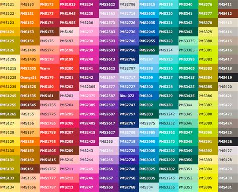 Pms Color Chart Effy Moom