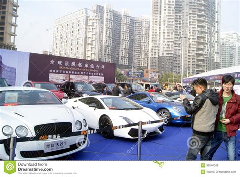Shenzhen China Second Hand Cars Sales Editorial Photography Image