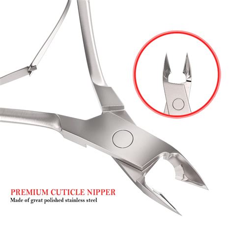 buy professional cuticle nippers stainless steel cuticle cutters and remover best nipper