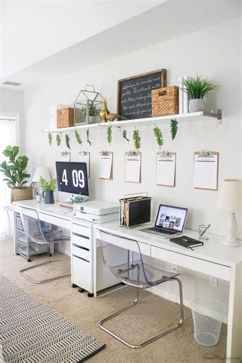 Simple Home Office Ideas Office Simple Work Good Desks Homesfeed Place