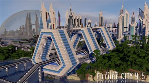 Minecraft Future City Ideas