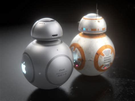 This Is What Star Wars Bb8 Droid Would Look Like If Jony Ive Had A Say