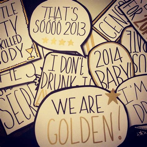 Photobooth Props Diy New Year S Eve Gold Party Holiday Party Props New Year S Eve