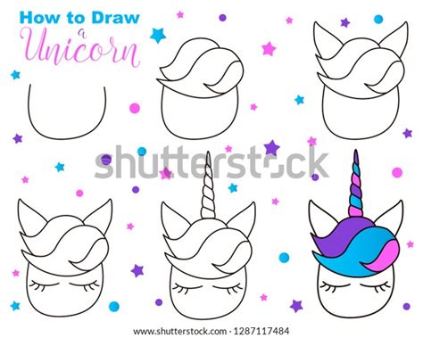 Easy Kawaii Step By Step Unicorn Easy Kawaii Step By Step Cute Drawings