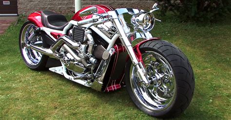 Custom Built Harley V Rod Is Pure Style On Two Wheels Engaging Car