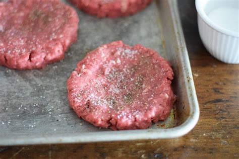 How To Make Perfect Hamburger Patties