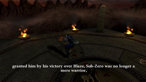 Mortal Kombat Armageddon Sub Zeros Ending Youtube