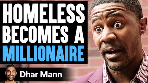 Homeless Becomes A Millionaire What Happens Next Is Shocking Dhar Mann