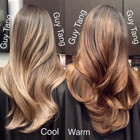 Do You Want Cool Or Warm Tone Hair Color Ideas For Brunettes