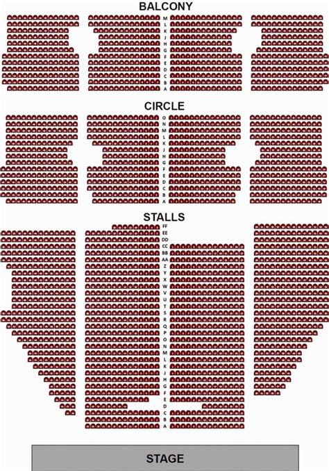 Winter Garden Theater Seating Chart
