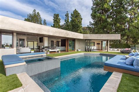 Beverly Hills Private Residence Contemporary Swimming Pool And Hot
