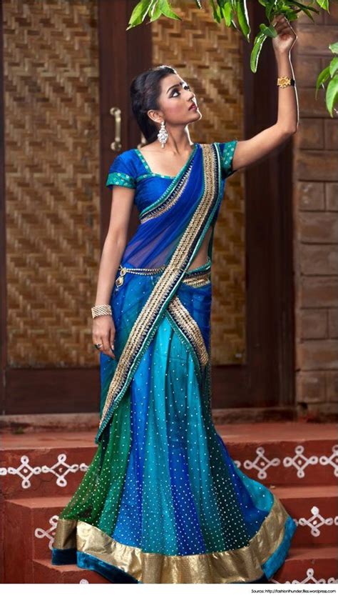 Best 28 Half Saree Designs For Weddings Latest Half Sarees Half