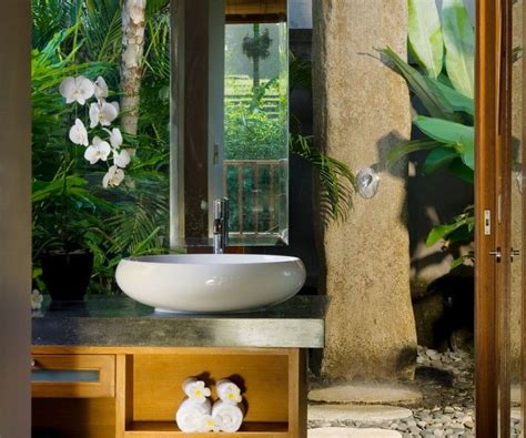 Villa Puri Bawana Tropical Bathroom Balinese Interior Bathroom