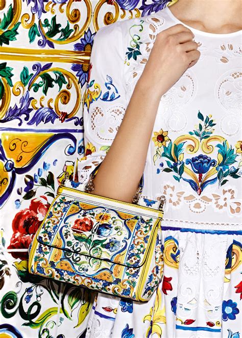 Dolceandgabbana Majolica Accessories Collection Tom Lorenzo