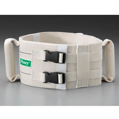 Posey Ergonomic Gait Belt Walking Belt With Support Handles For Safety