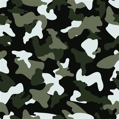 Camouflage Seamless Color Pattern 668636 Vector Art At Vecteezy