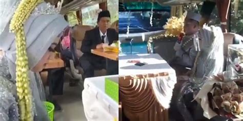 Pasangan Ini Nikah Di Dalam Bus Sambil Jalan Jalan Unik Banget Diadonaid