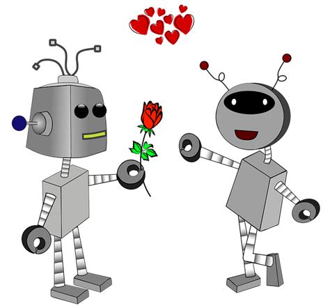 Download Robot Love Feelings Royalty Free Stock Illustration Image