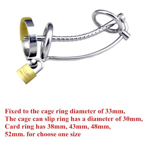 304 Stainless Steel New Cb3000 Chastity Belt Cock Rings Male Chastity Cage Penis Urethra Plug