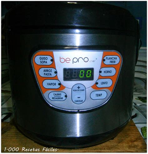1.000 Recetas Faciles: Bepro-chef ... el robot de cocina ...