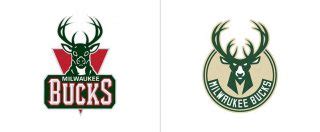 Redesign Na NBA Novo Logo Do Milwaukee Bucks Temporal Cerebral